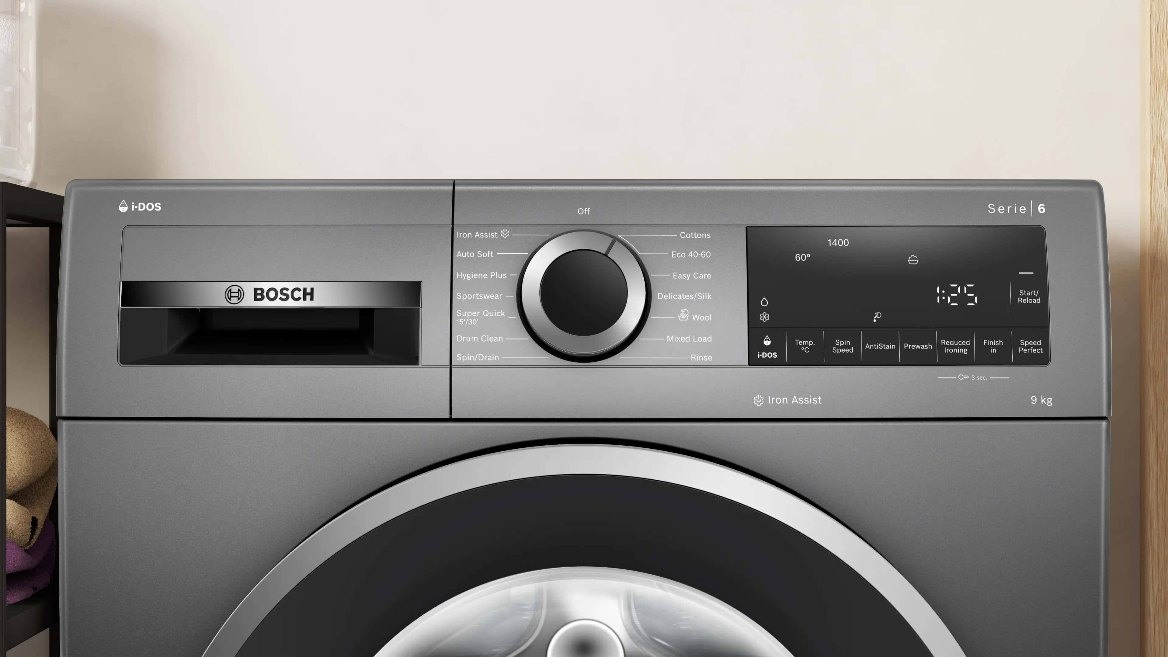 Lave-linge Bosch Série 6 WGG244FRGB 9kg vue 2