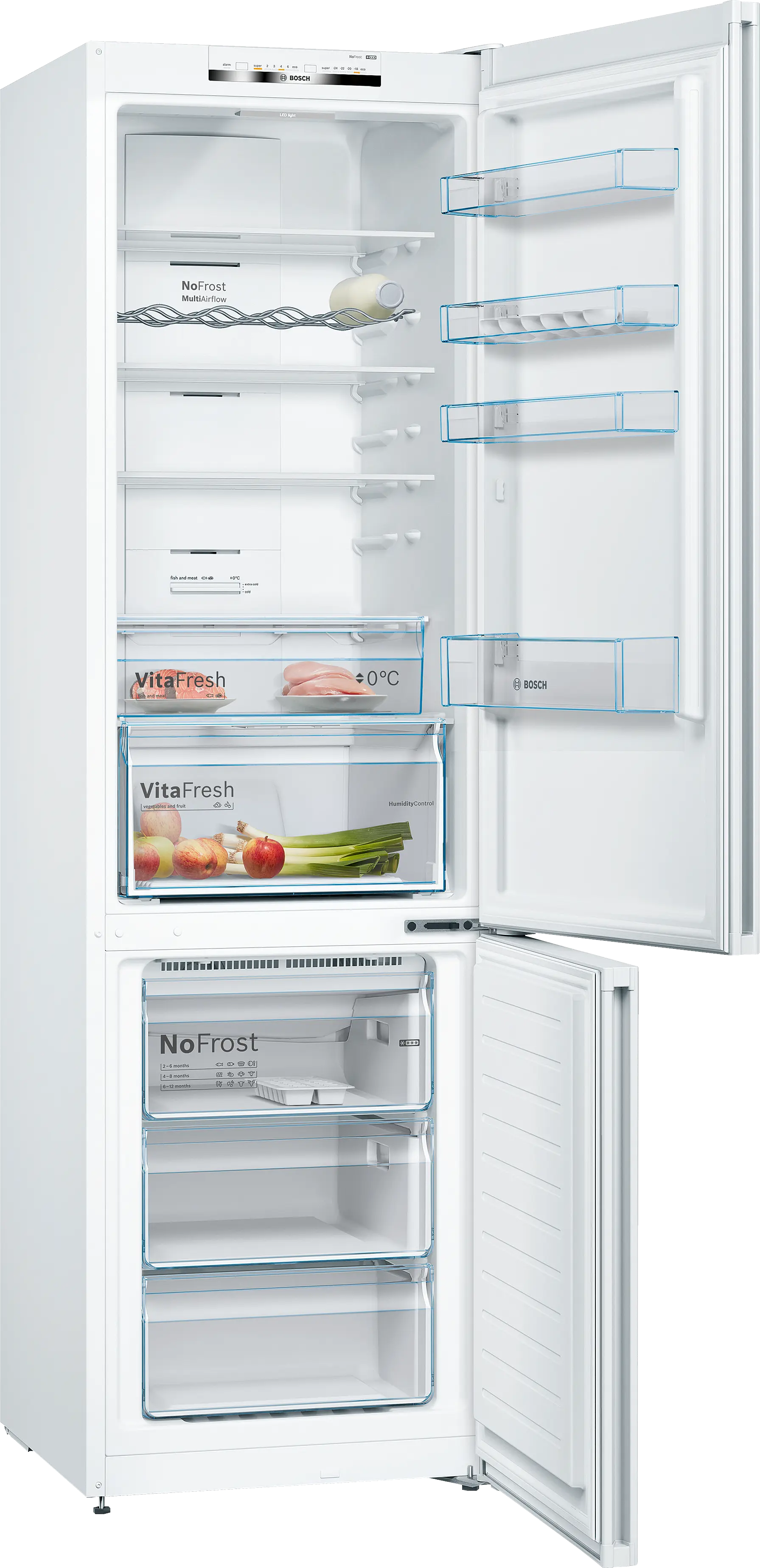 Réfrigérateur combiné Bosch Série 4 KGN36VWEC vue 4