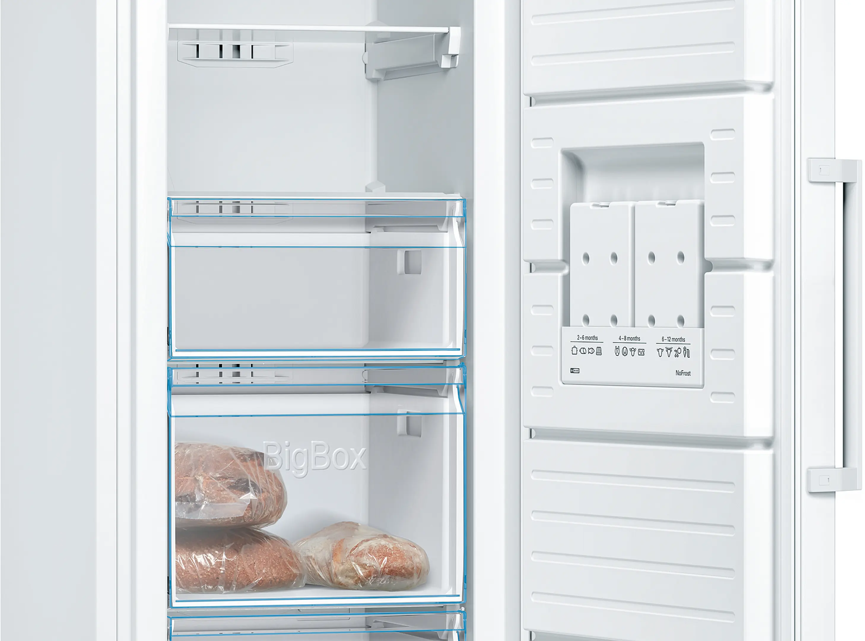 Congélateur armoire Bosch Série 4 GSN58AWCV